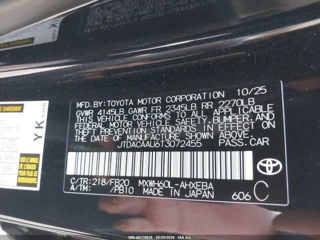 Toyota Prius Le