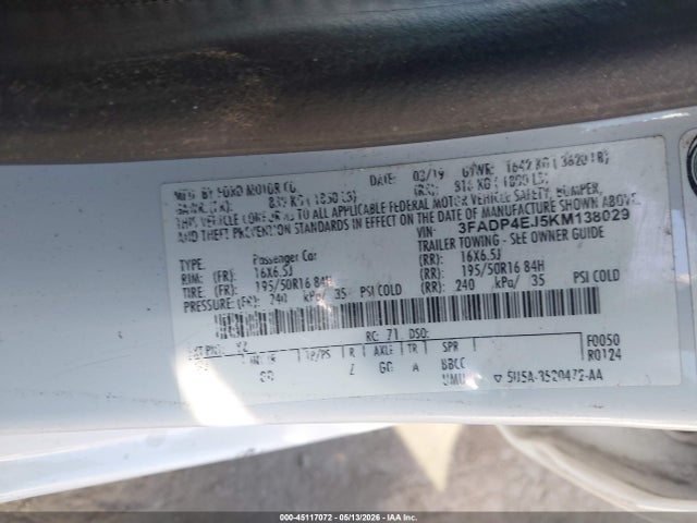 Ford Fiesta Se