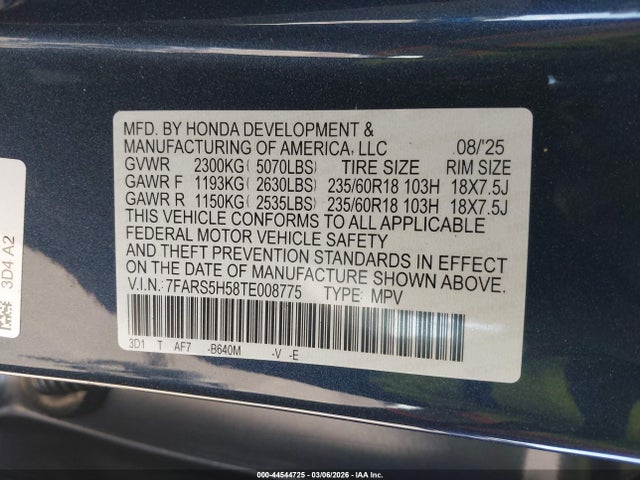Honda CR-V Hybrid 2wd Sport