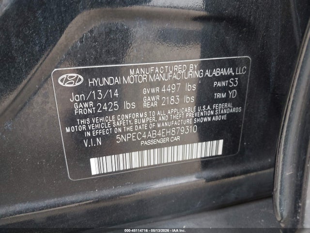 Hyundai SONATA Limited 2.0t