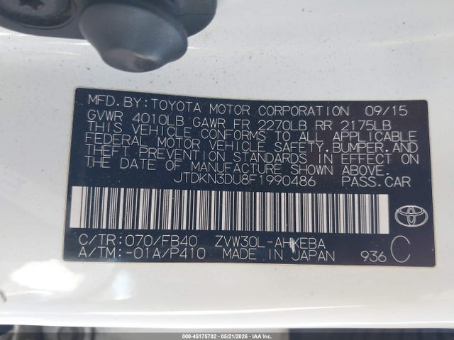 Toyota Prius Two