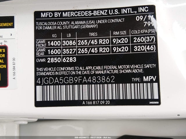 Mercedes-Benz M-Class 4matic