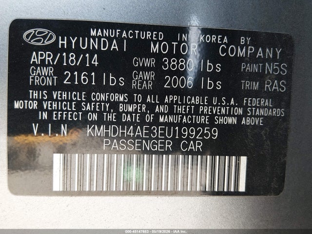 Hyundai ELANTRA Se