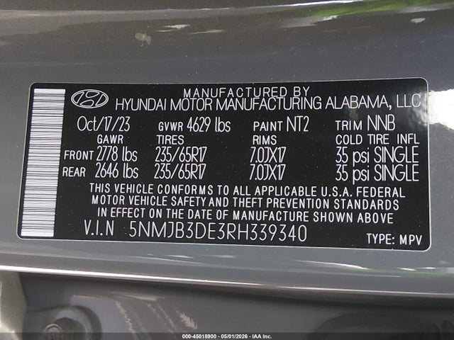 Hyundai TUCSON Sel