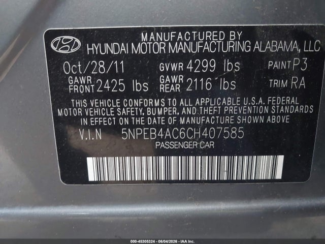 Hyundai SONATA Gls