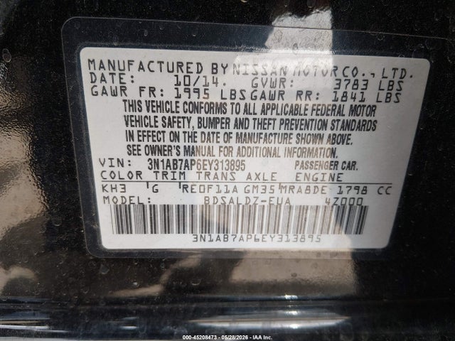 Nissan Sentra Sv