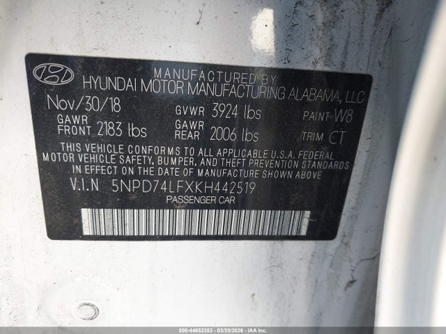 Hyundai ELANTRA Se