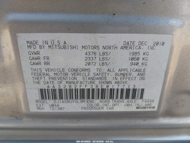 Mitsubishi Galant Fe