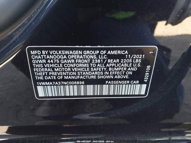 Volkswagen Passat 2.0t R-line