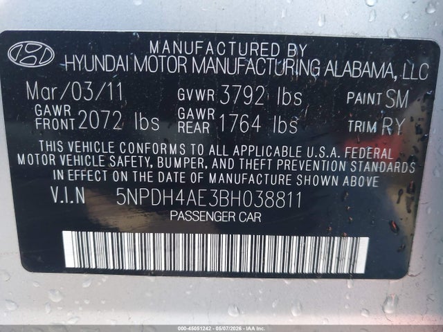 Hyundai ELANTRA Limited