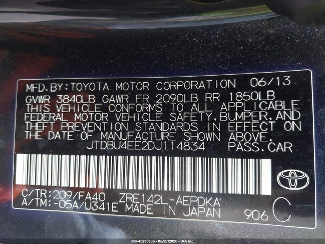 Toyota Corolla L