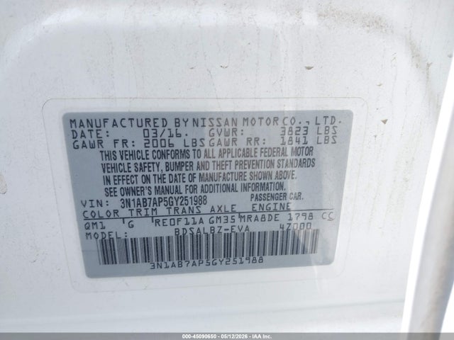 Nissan Sentra S