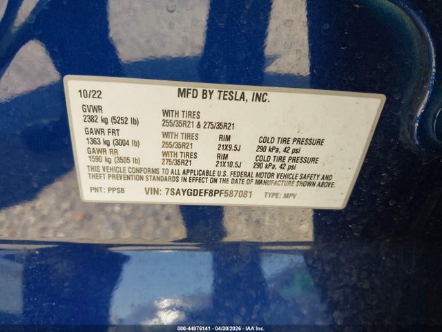 Tesla Model Y Performance Dual Motor All-wheel Drive