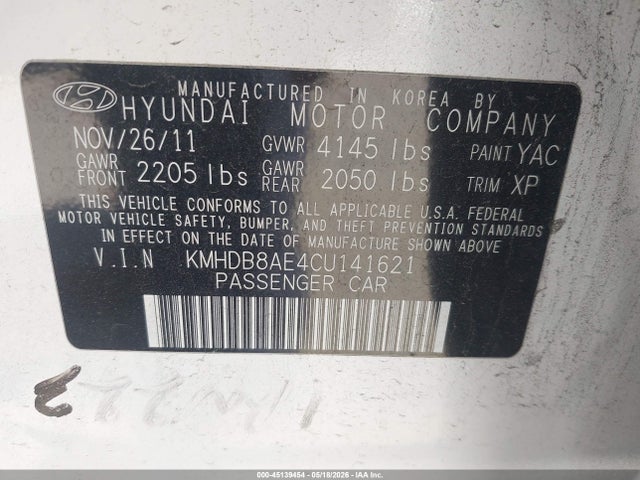 Hyundai ELANTRA Gls