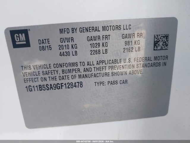 Chevrolet Malibu Ls