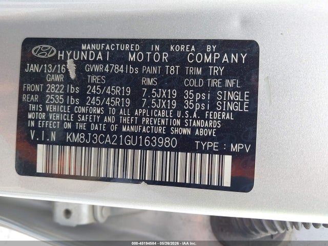 Hyundai TUCSON Limited
