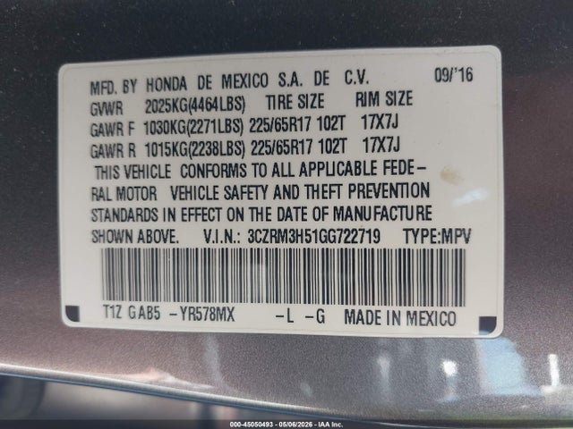 Honda CR-V Ex
