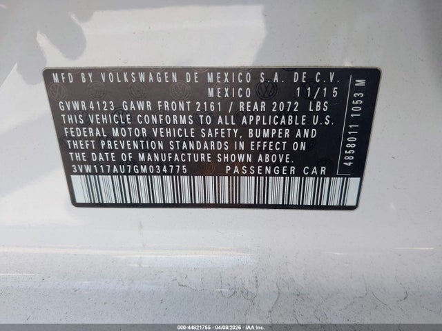 Volkswagen Golf Tsi S 4-door