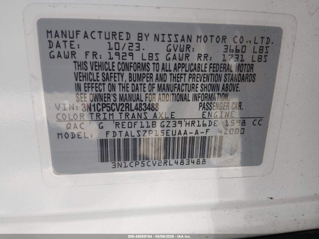 Nissan Kicks Sv Xtronic Cvt