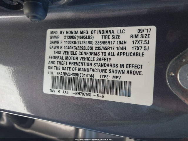 Honda CR-V Lx