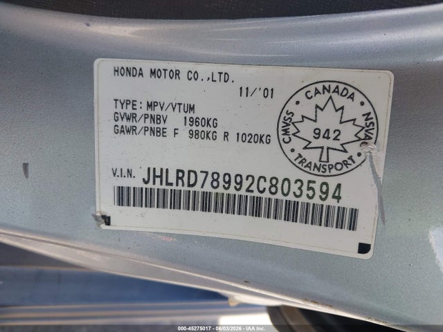 Honda CR-V Ex