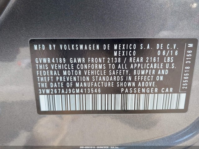 Volkswagen Jetta 1.4t S
