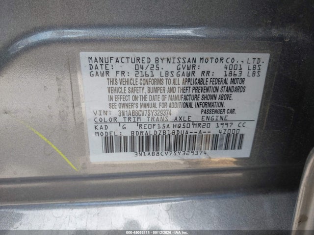 Nissan Sentra Sv