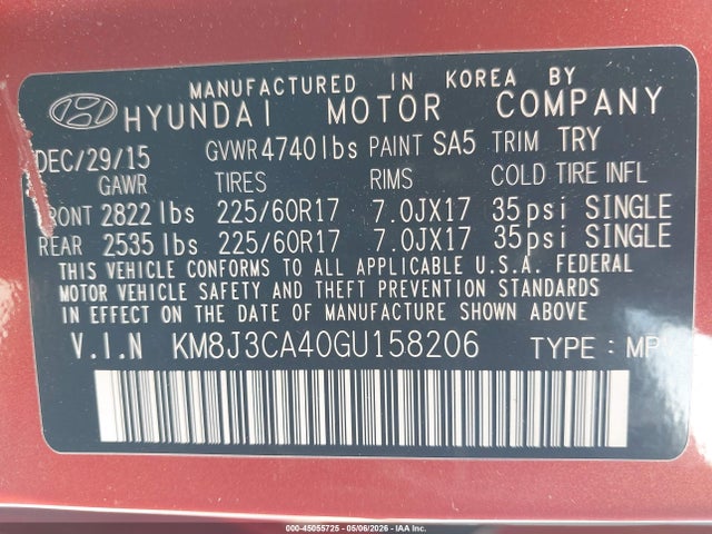 Hyundai TUCSON Se