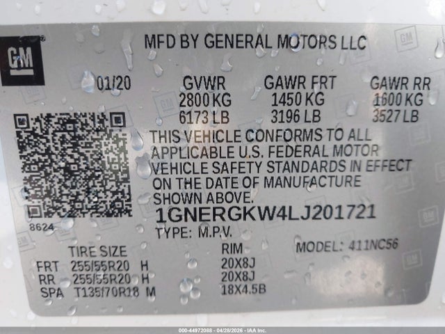 Chevrolet Traverse Fwd Lt Cloth