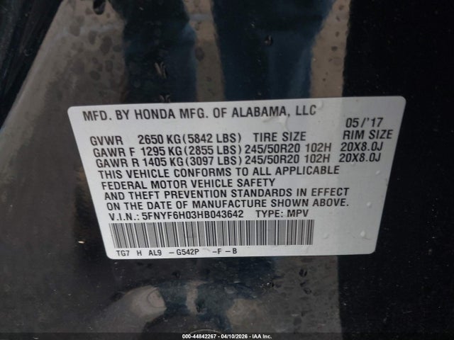Honda Pilot Elite