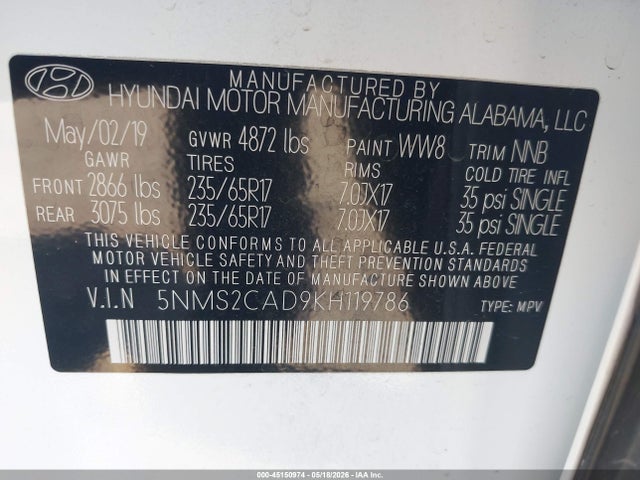 Hyundai SANTA FE Se