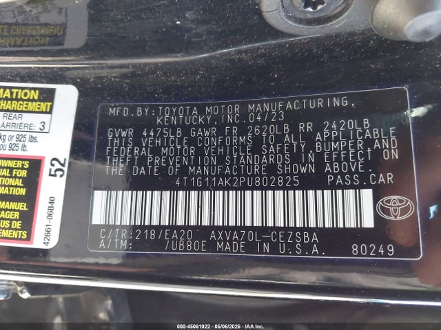 Toyota Camry Se