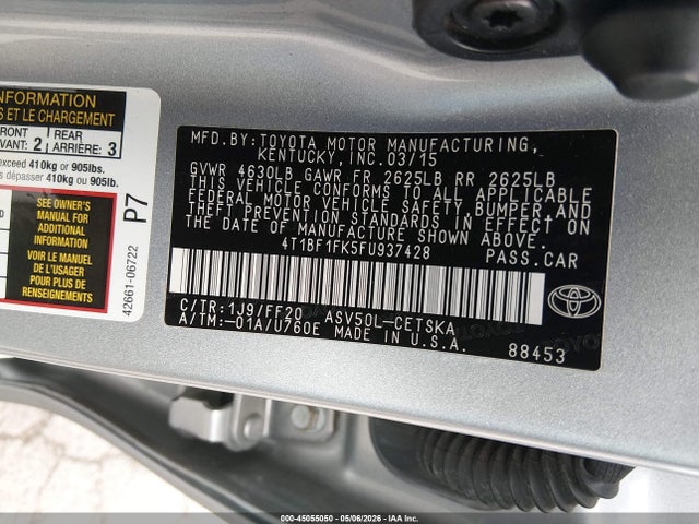 Toyota Camry Se