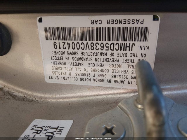 Honda Accord Lx