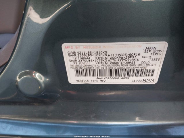 Mitsubishi Outlander Ls