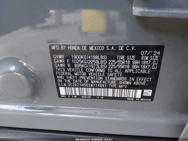 Honda HR-V 2wd Sport