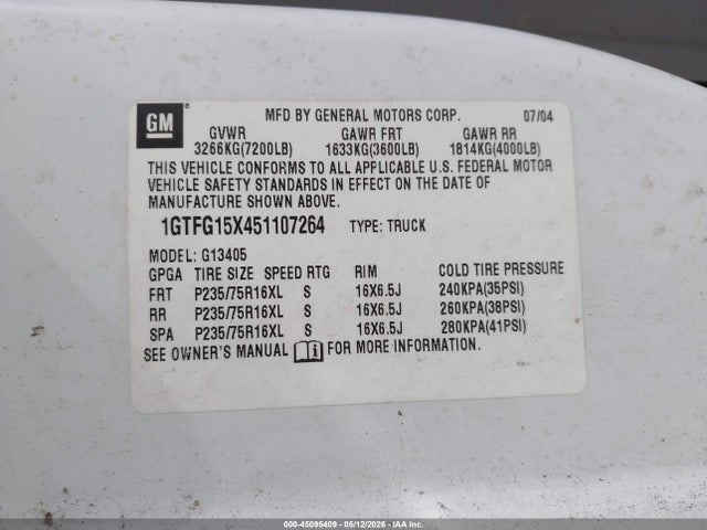 GMC Savana Standard