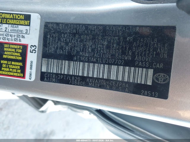 Toyota Camry Xse