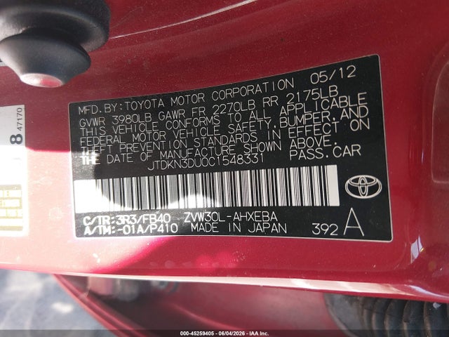Toyota Prius Two
