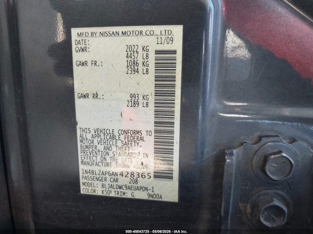 Nissan Altima 3.5 Sr