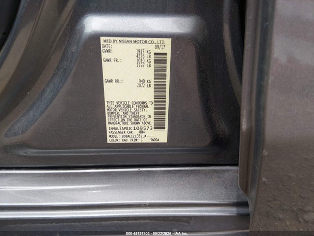 Nissan Altima 2.5 Sv