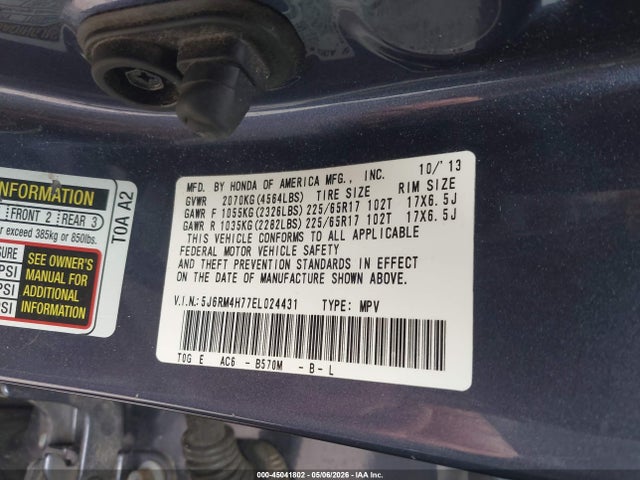 Honda CR-V Ex-l