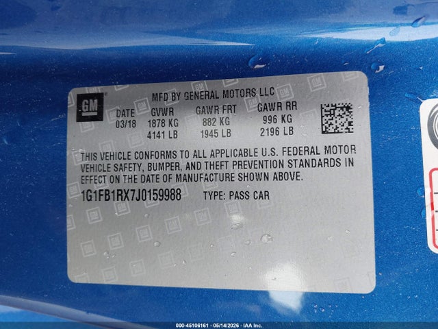Chevrolet Camaro 1lt
