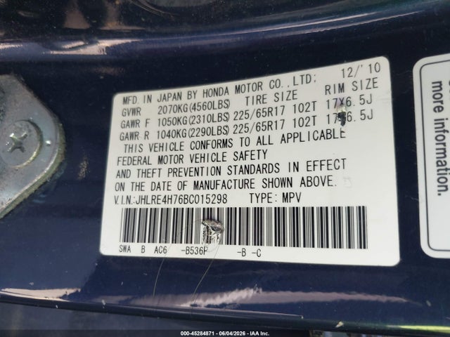 Honda CR-V Ex-l