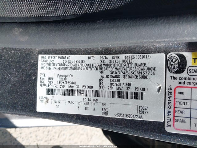 Ford Fiesta Se