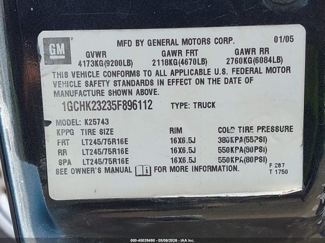 Chevrolet Silverado 2500 Ls