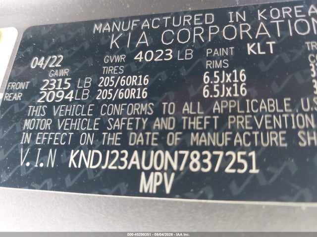 Kia Soul Lx