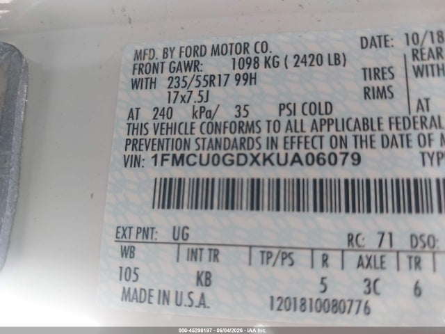 Ford Escape Se