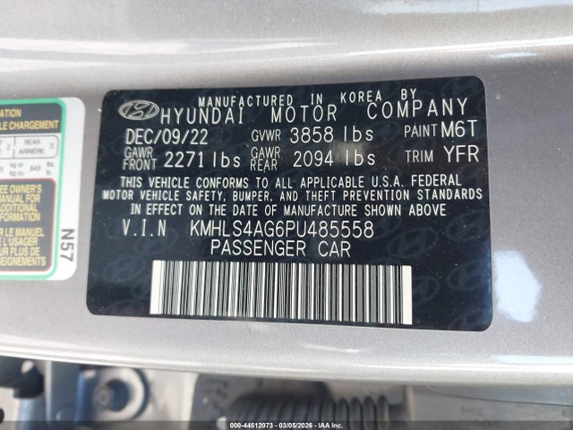 Hyundai ELANTRA Sel