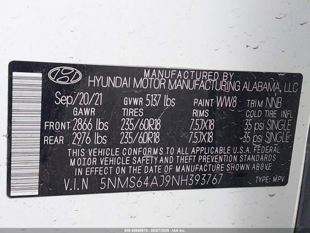 Hyundai SANTA FE Xrt